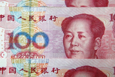 Chinese 100 yuan banknotes are seen in this picture illustration taken in Shanghai