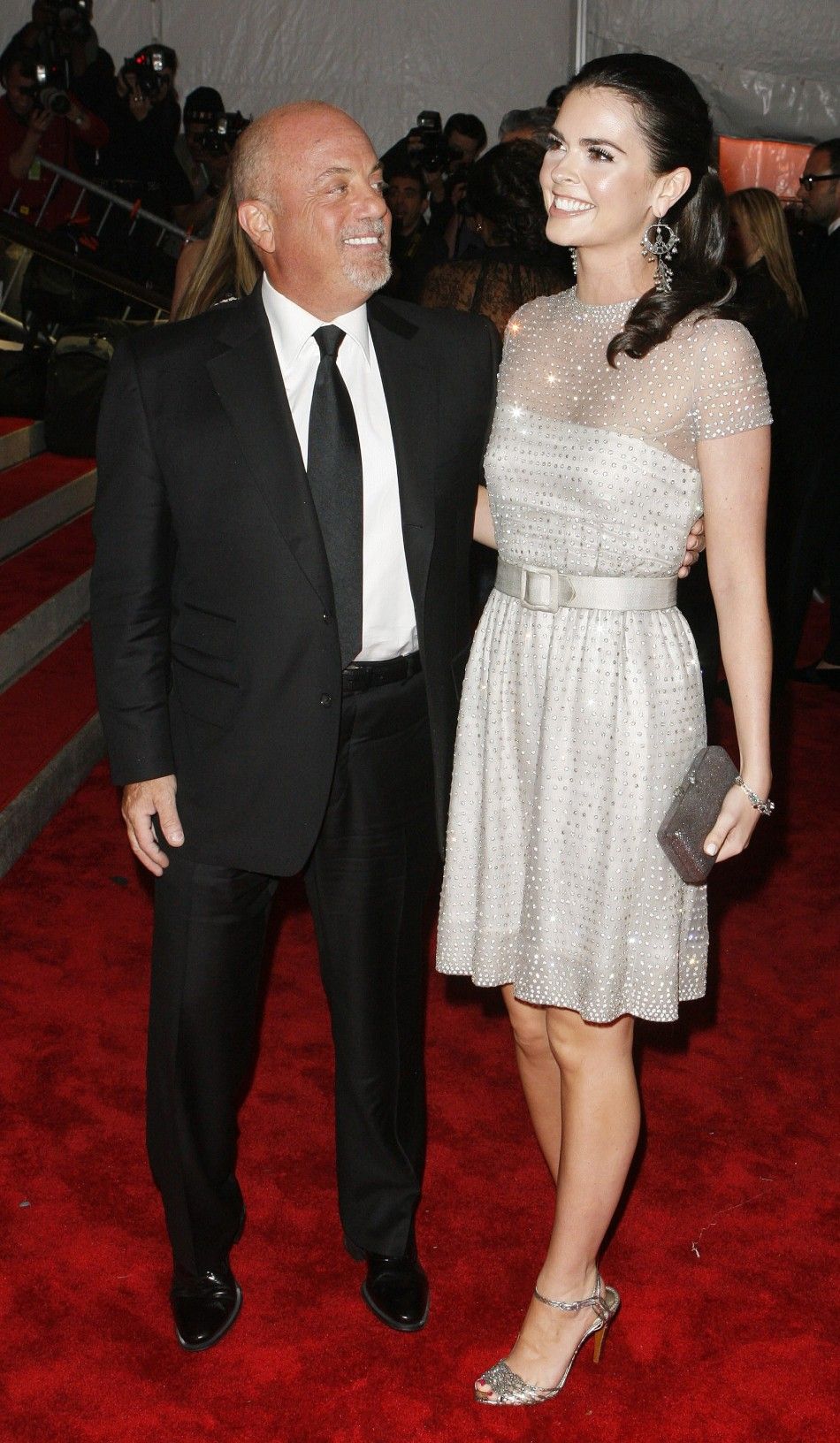 Singer Billy Joel and wife Katie Lee Joel arrive for the Metropolitan Museum of Art Costume Institute Gala, quotThe Model As Muse Embodying Fashionquot in New York, May 4, 2009.