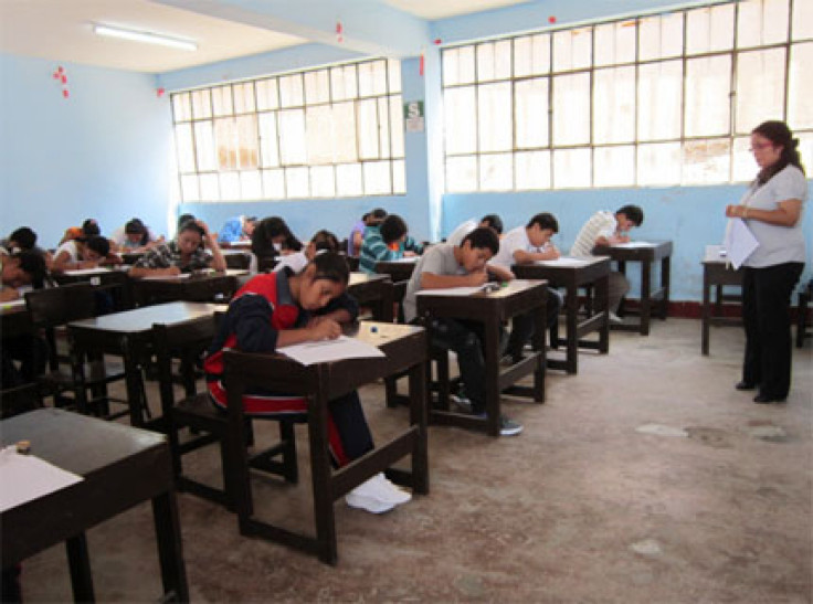 Peruvian students