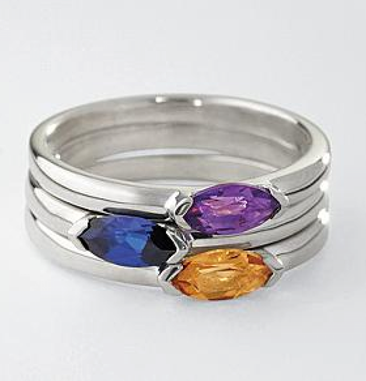 Birthstone Stacking Rings