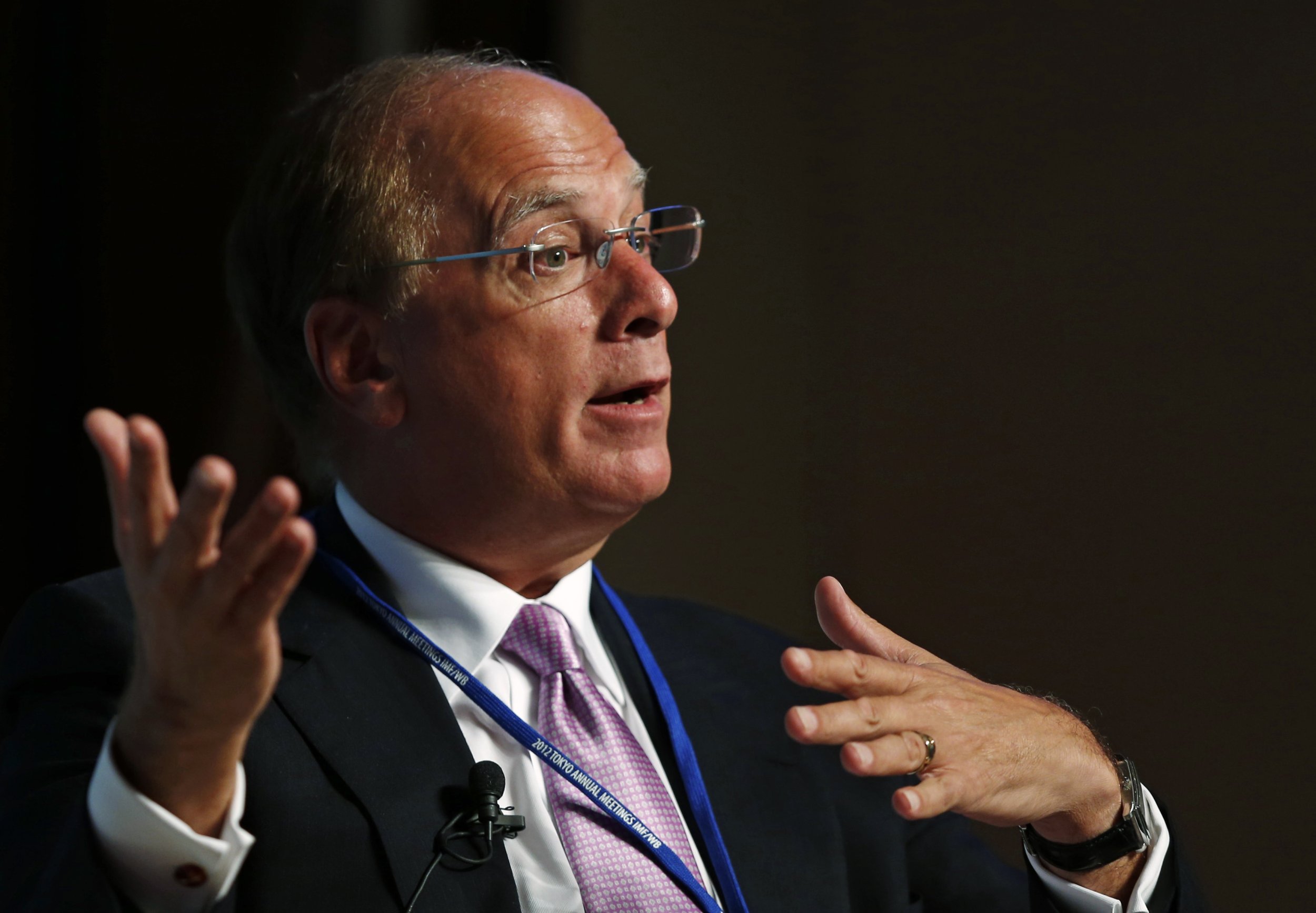 Blackrock Blk Ceo Fink Talks 2014 And Need For Quick Reduction In Fed