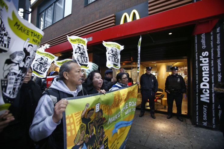 Fast Food Worker Strike 10