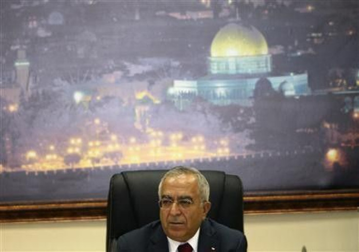 Palestinian Prime Minister Salaam Fayyad
