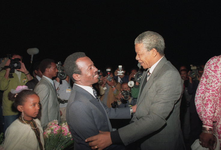 Mandela Ethiopia 1990