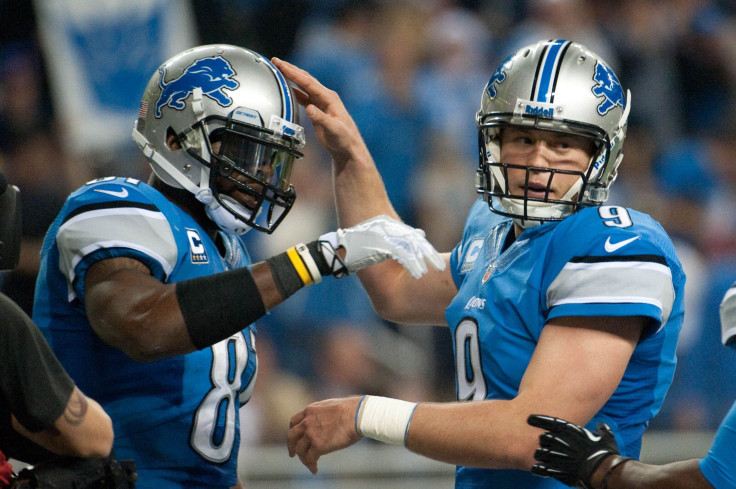 Calvin Johnson Matthew Stafford Detroit Lions