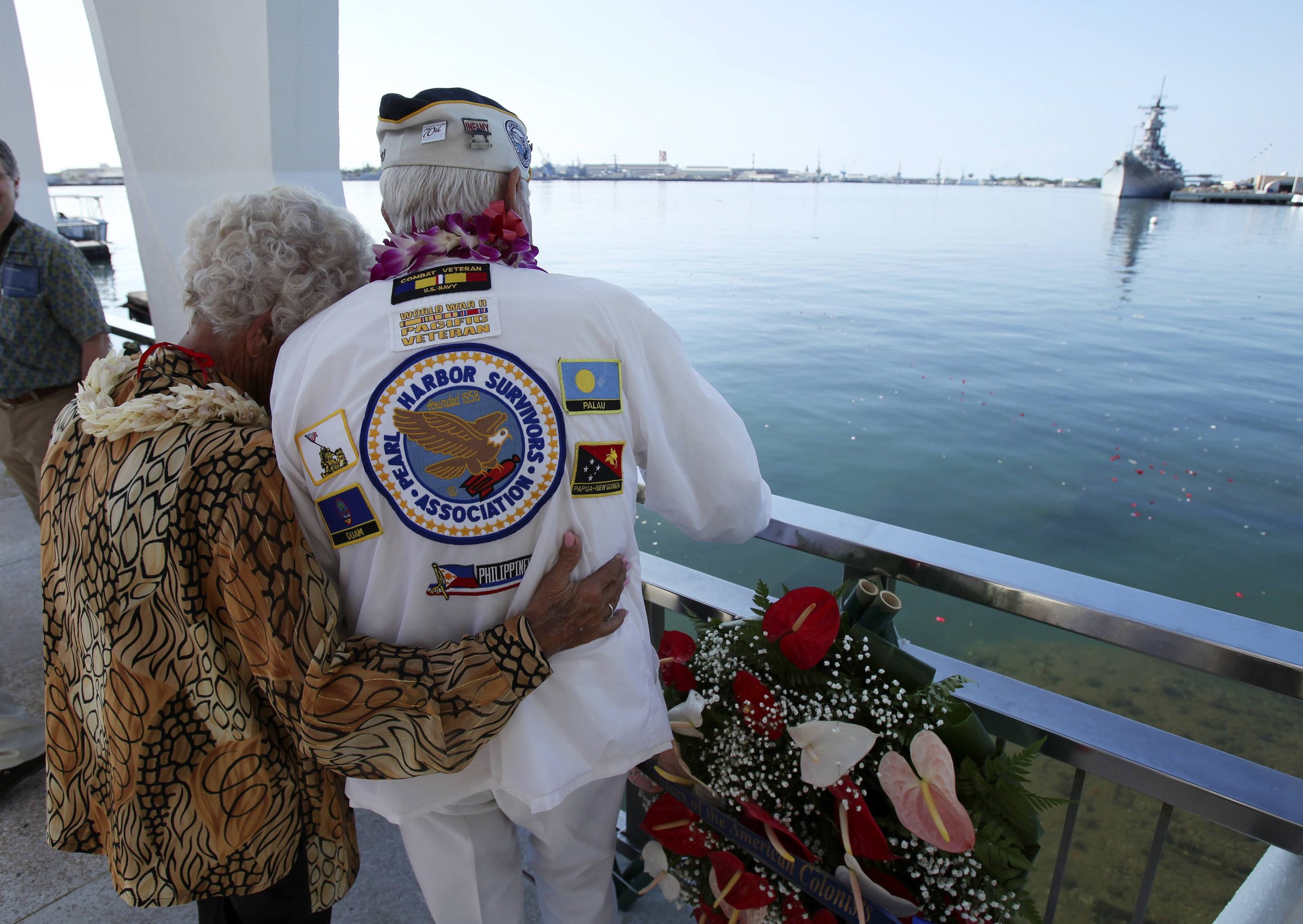 Pearl Harbor's 72nd Anniversary Pictures From The Anniversary Ceremony