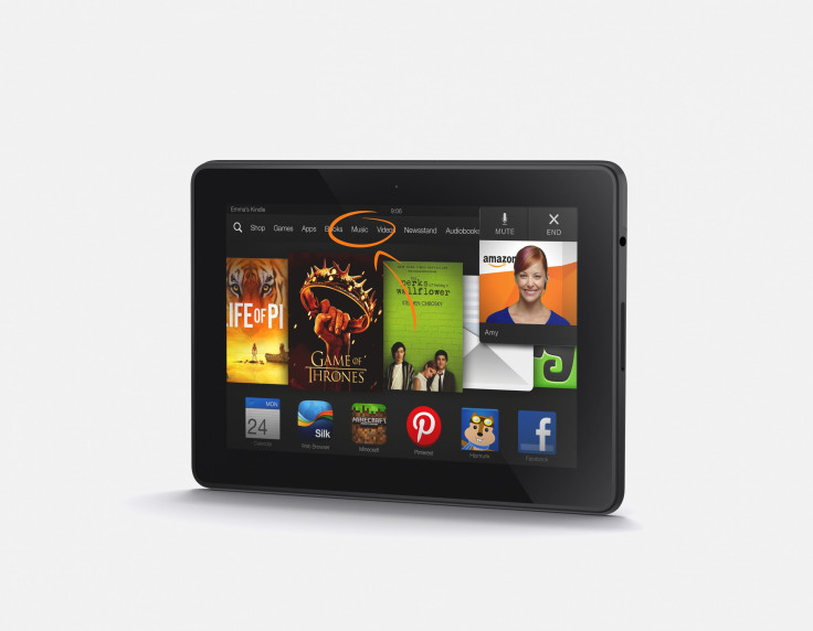 Amazon Kindle Fire HDX Mayday Button