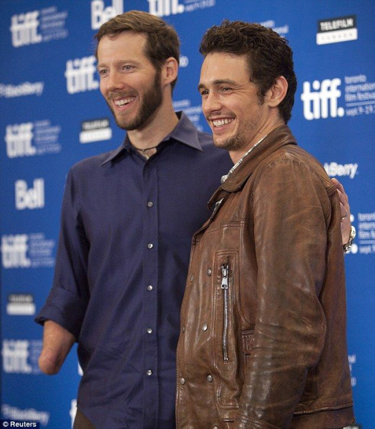 Aron Ralston and actor James Franco