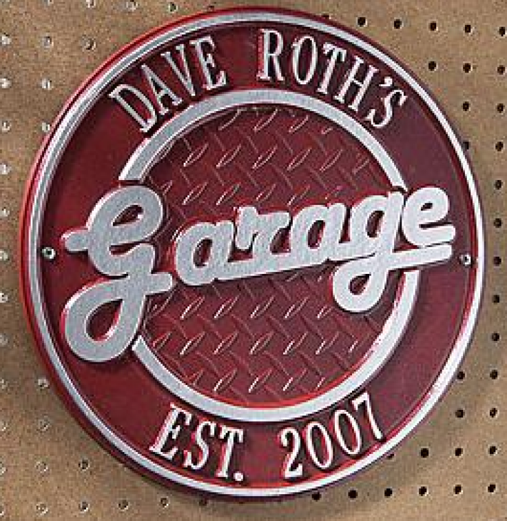 Cast Metal Garage Sign