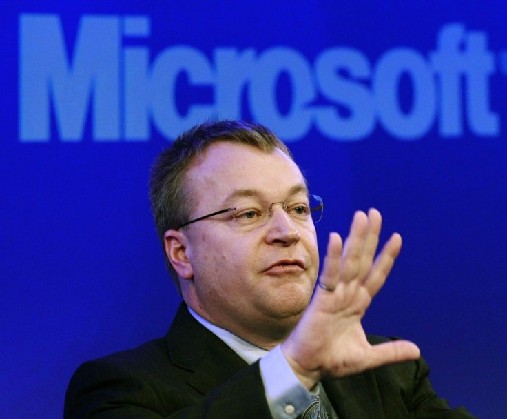Stephen Elop At Nokia Press Conference