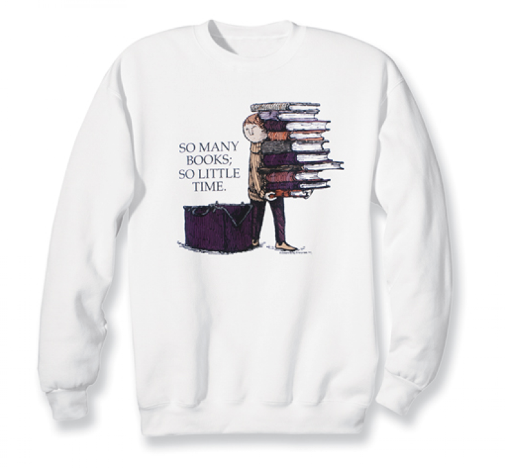 Edward Gorey: So Many Books Sweatshirt