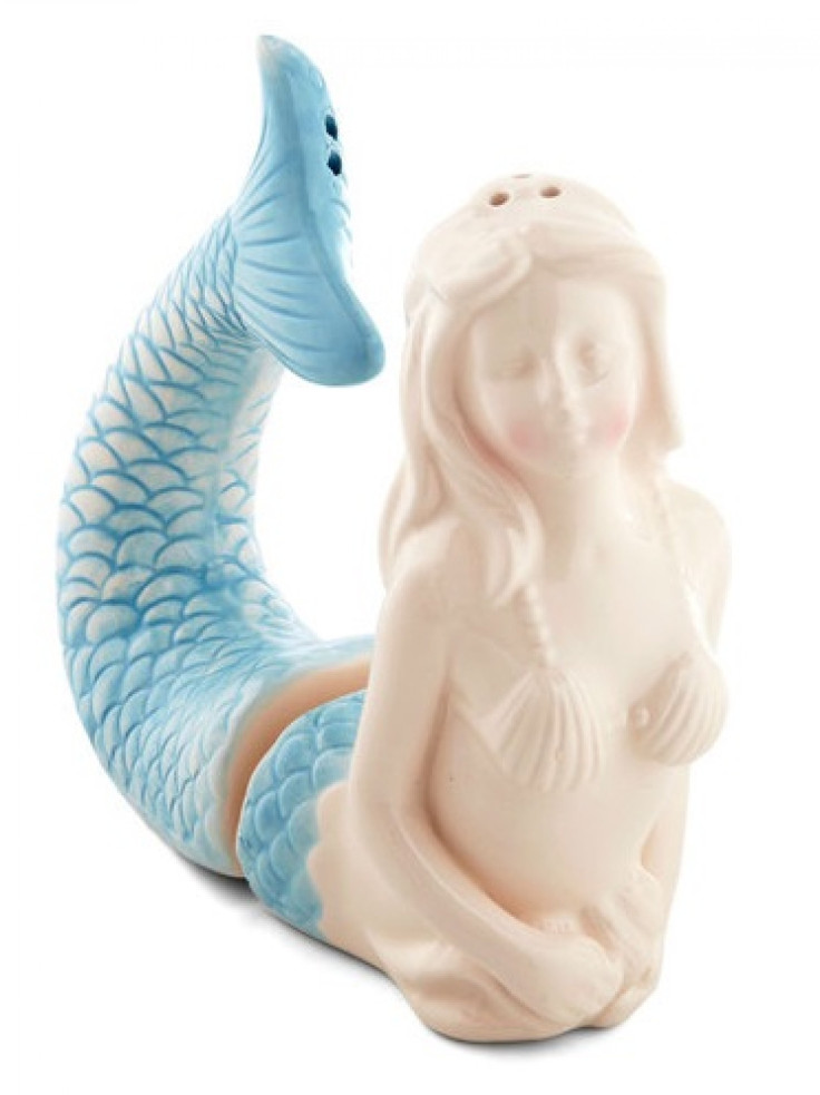 mermaid sea salt shaker