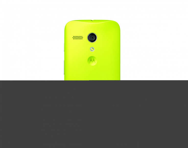 Moto G Lemon Lime Back