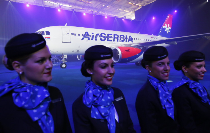 Air Serbia flight attendants