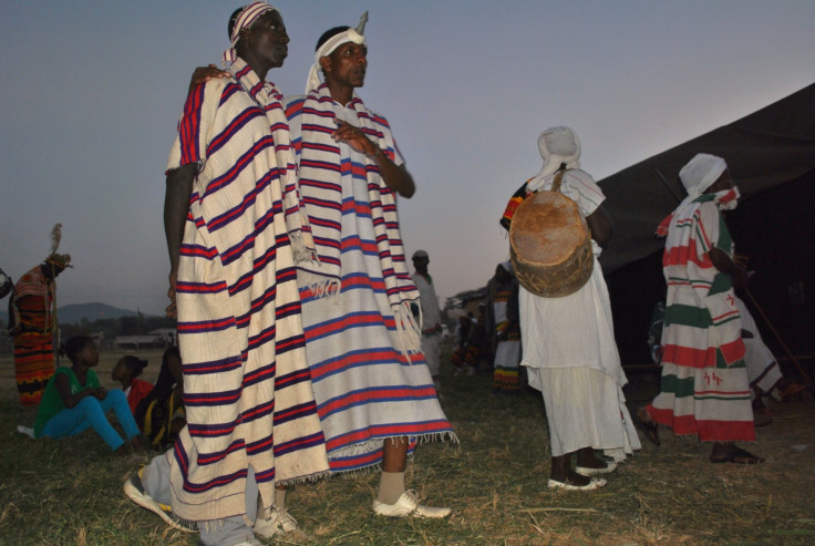 Backstage at the Festival