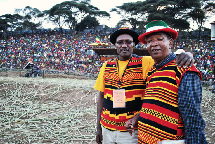 Organizers at the Festival