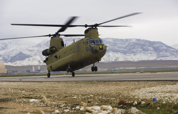 CH-47F Chinook helicopter