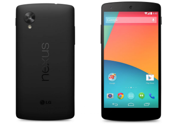 Nexus 5 review with dimensions size specs front and back