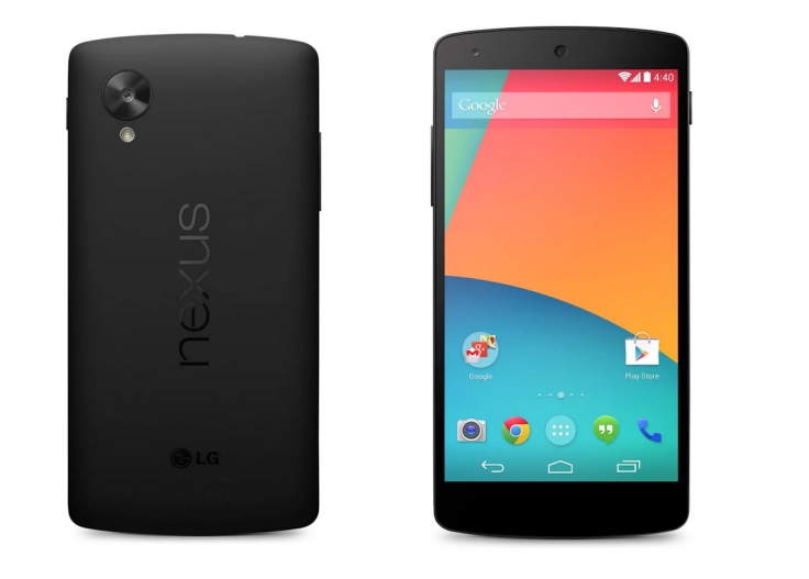 Nexus 5 review with dimensions size specs front and back