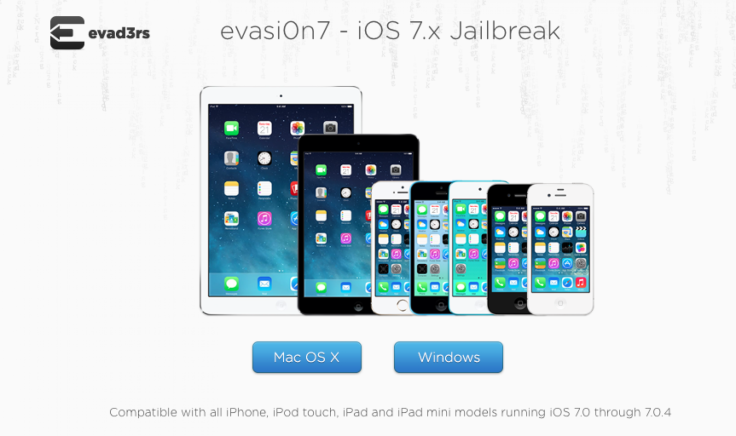 Evasi0n 7 iOS iPhone 5S 5C iPad Air Mini Jailbreak