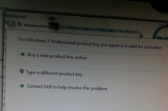 Pirated Windows 7