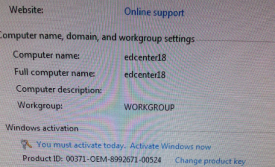 Pirated Windows 7