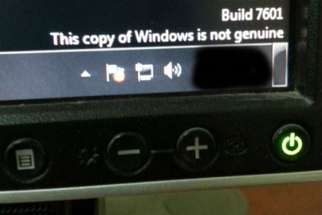 Pirated Windows 7