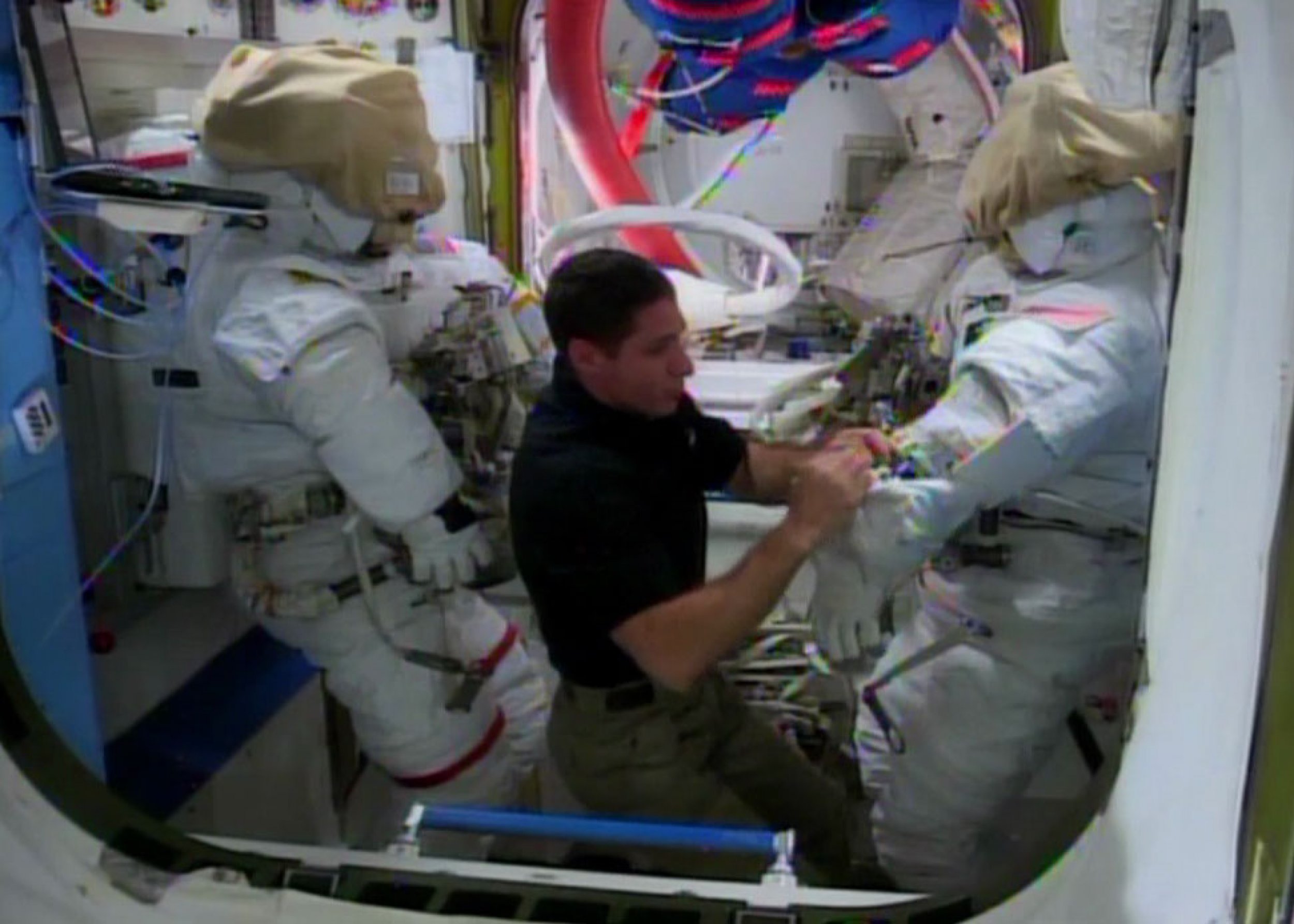 ISS Spacewalk Livestream Watch The Christmas Eve Repair Mission Here