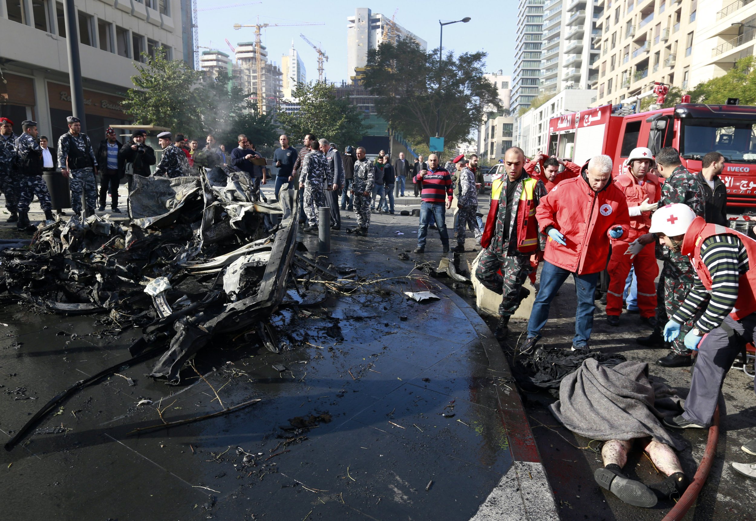 Car Bomb Explosion In Beirut Kills At Least 5, Including Former ...