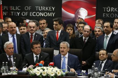 Turkey's outgoing Economy Minister Zafer Caglayan