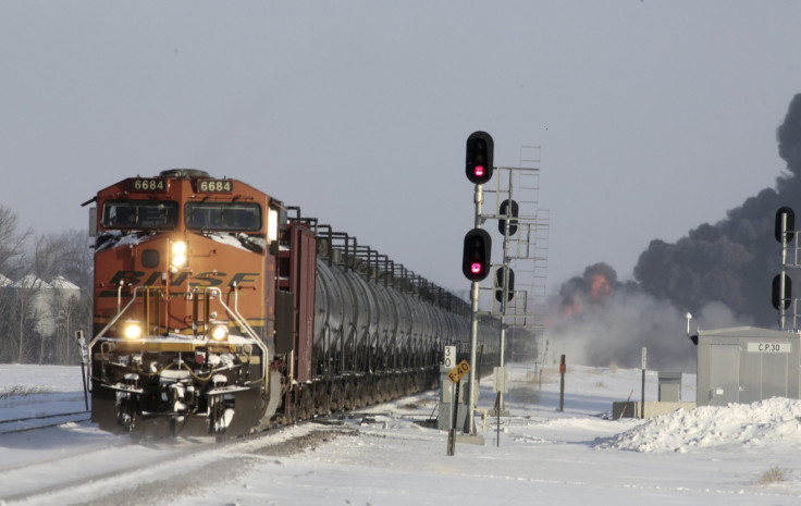 North Dakota train explosion 