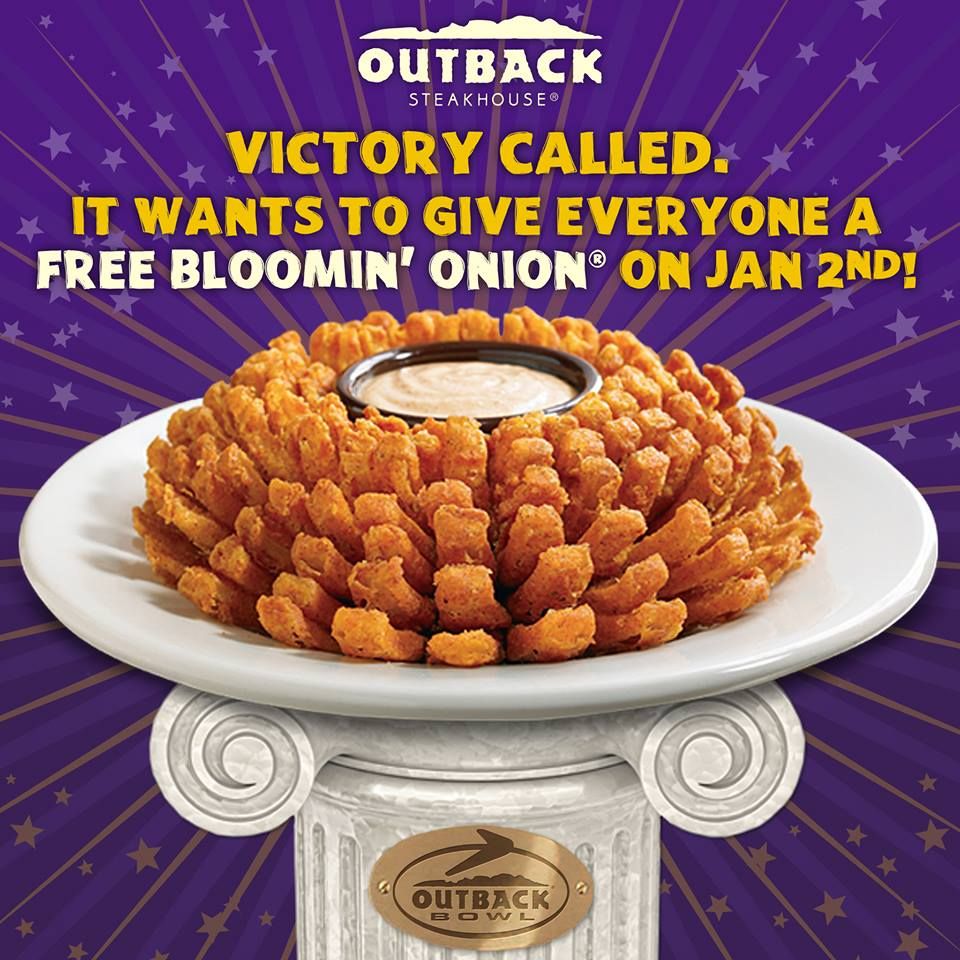 Outback Steakhouse Free Bloomin' Onion 2 Magic Words You Need to Know