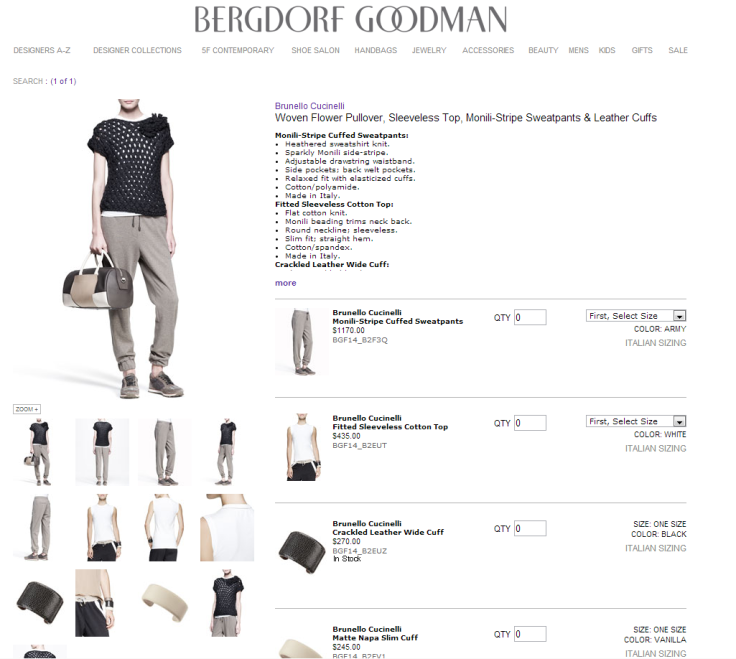 These Cotton Sweatpants Cost $1,170 At Bergdorf Goodman