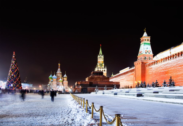 Moscow Red Square winter by Shutterstock