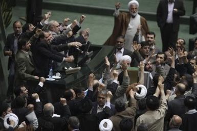 Members of the Iranian parliament