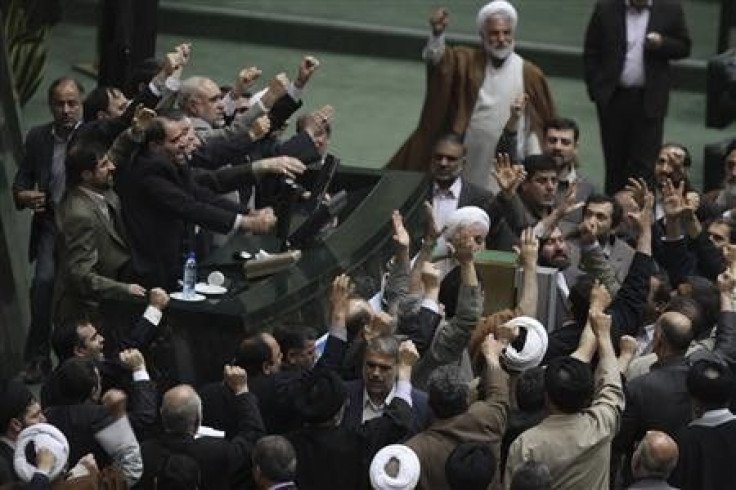 Members of the Iranian parliament