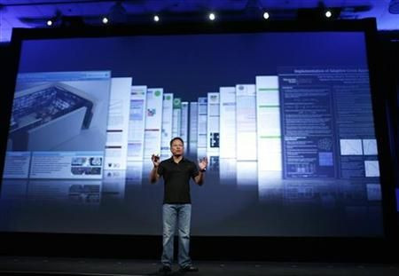 NVIDIA President and CEO Jen-Hsun Huang gives keynote address in San Jose