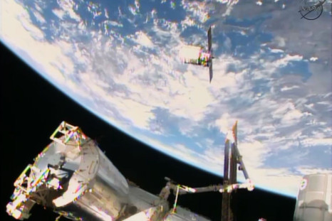 Cygnus Arriving At The ISS