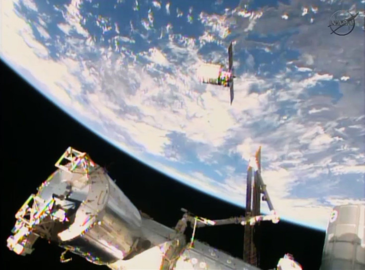 Cygnus Arriving At The ISS