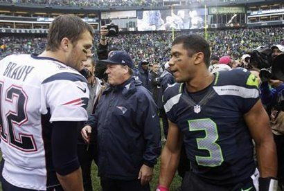 Russell Wilson Tom Brady