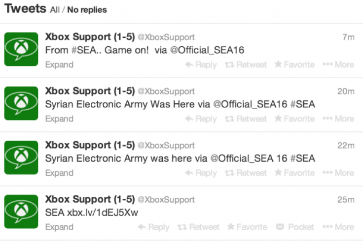 Xbox Twitter Account Hacked By SEA