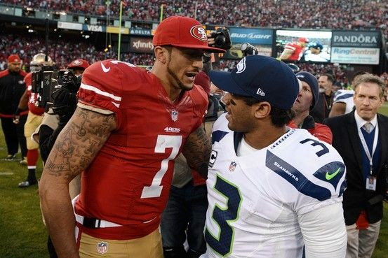 Russell Wilson Colin Kaepernick