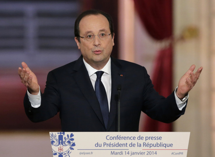 France Hollande Jan 2014