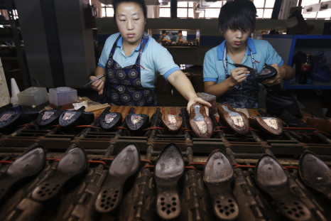 China shoe factory