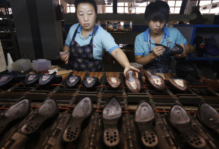 China shoe factory