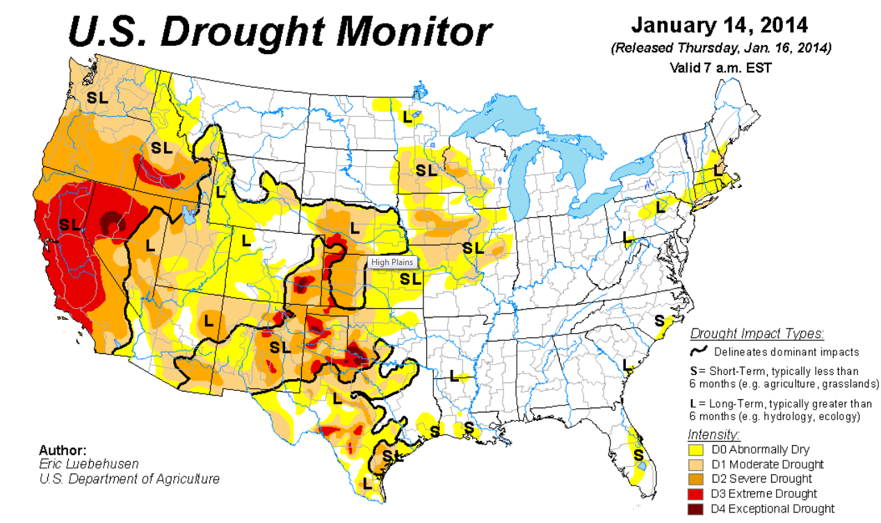 Droughts In Western US Persist While East Remains In Good Shape: US ...