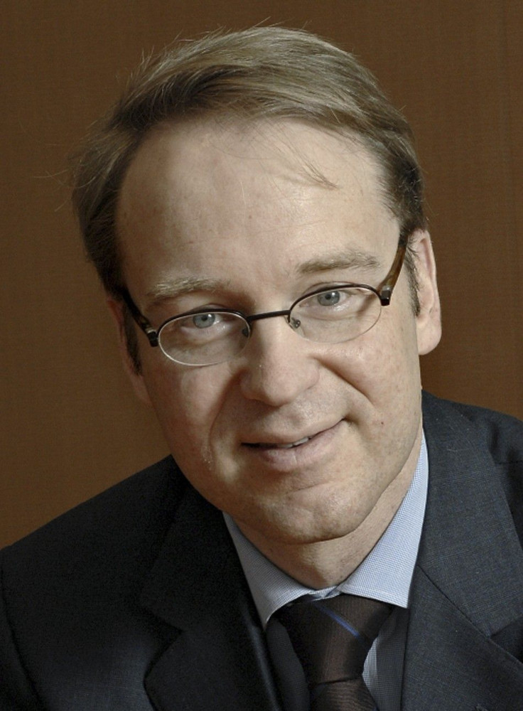 Jens Weidmann is pictured at the Chancellery in Berlin