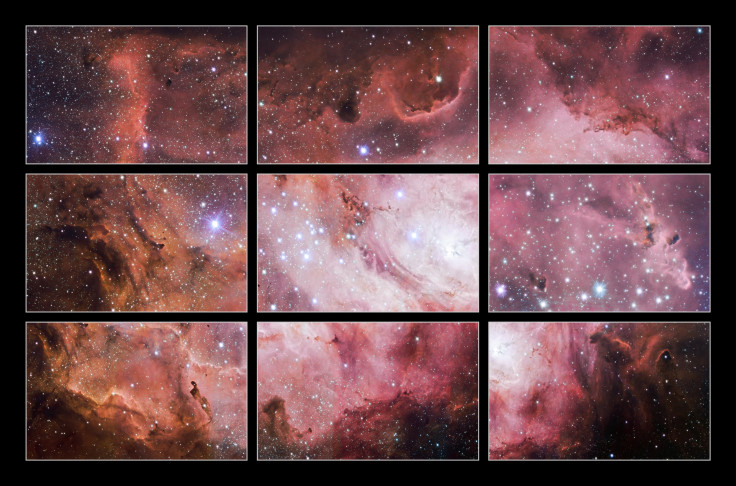 Lagoon Nebula Sections