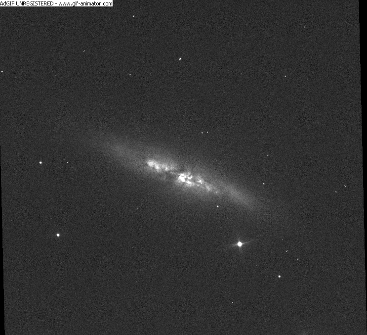 Supernova In Messier 82 Galaxy