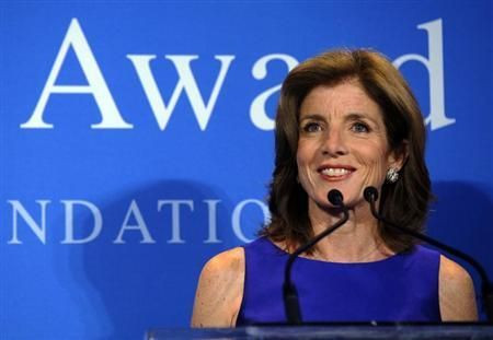 You know, Caroline Kennedy